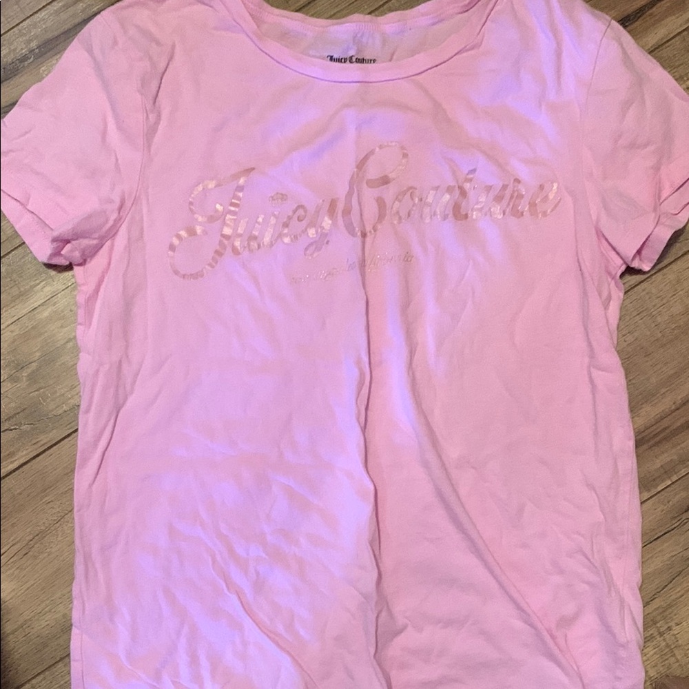 Juicy Couture Black Label Pink Tee